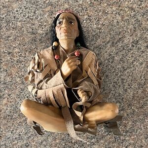 Handcrafted Native American Figurine